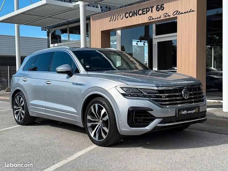 Gris Utilisé 2019 VW Touareg Exclusive SUV | 39 900 € (Prix cher) - Image 1/4