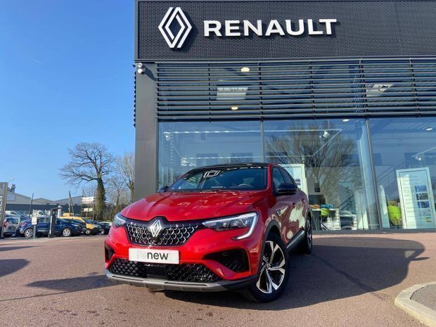 Rouge Utilisé 2024 Renault Arkana Techno SUV | 27 490 € (Prix juste) - Image 1/4