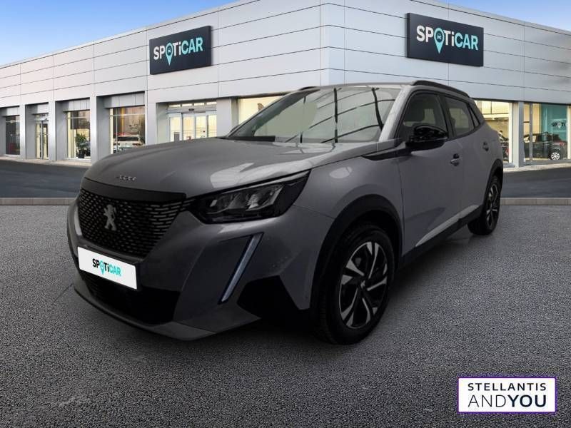 Gris Utilisé 2020 Peugeot 2008 Allure SUV | 14 290 € (Prix juste) - Image 1/3