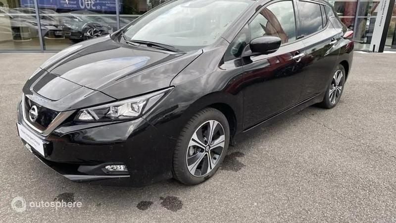 Noir Utilisé 2022 Nissan Leaf Tekna Citadine | 15 999 € (Prix juste) - Image 1/4