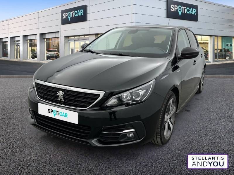 Noir Utilisé 2019 Peugeot 308 Style Berline | 12 490 € (Bon prix) - Image 1/3