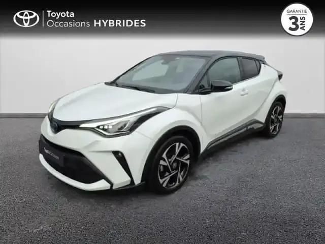 Blanc lunaire nacré biton Occasion 2022 Toyota C-HR+ SUV | 24 990 € (Prix juste) - Image 1/4