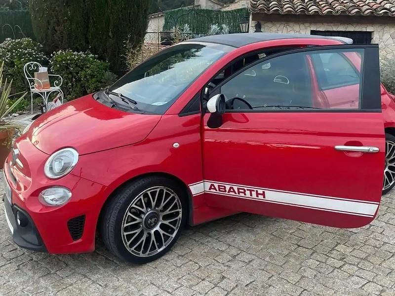 Rouge Occasion 2019 Abarth 595C Turismo Cabriolet | 18 500 € (Prix assez cher) - Image 1/4