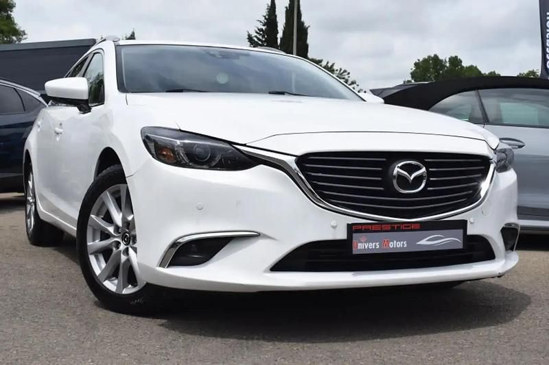 Blanc Utilisé 2016 Mazda 5 Monospace | 13 900 € - Image 1/4