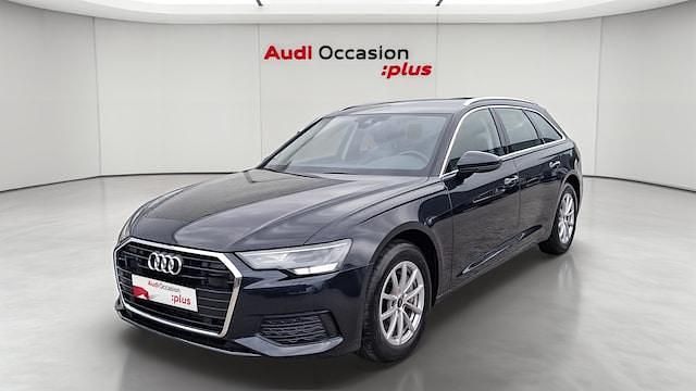 Bleu firmament métallisé Utilisé 2021 Audi A6 Business Break | 37 990 € (Super prix) - Image 1/4