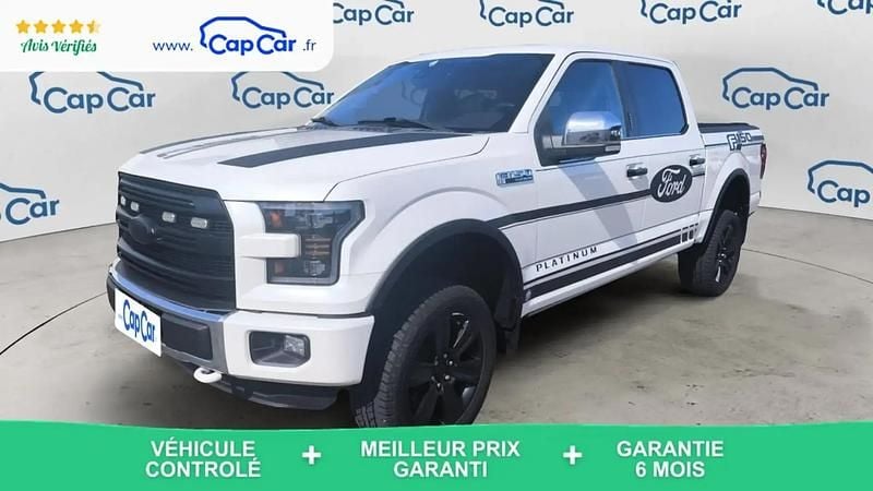 Blanc Utilisé 2016 Ford F-150 Pick-up | 44 990 € - Image 1/4