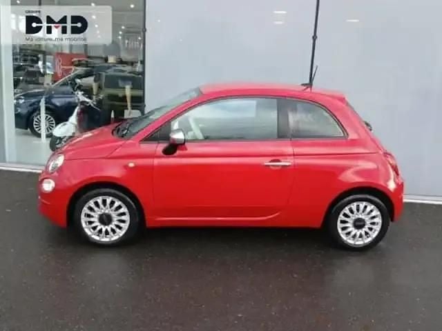 Pasodoble red pastel Occasion 2023 Fiat 500 S Berline | 11 490 € (Prix juste) - Image 1/3