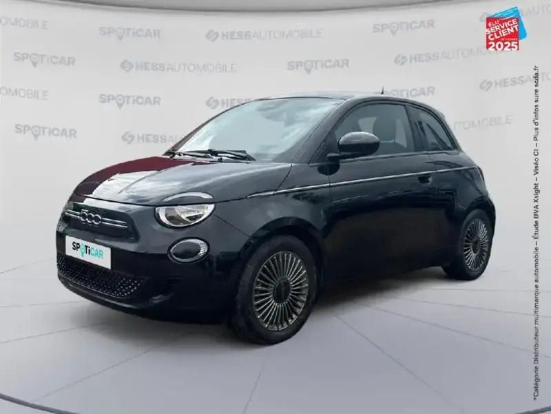 Blanc Utilisé 2022 Fiat 500e Berline | 16 999 € (Prix juste) - Image 1/4