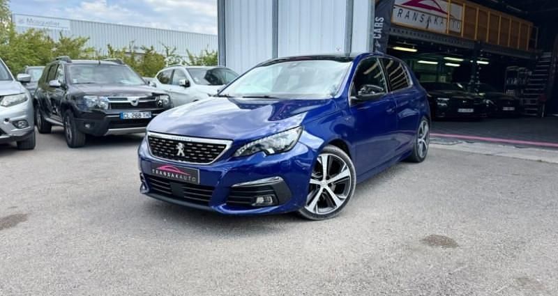 Bleu Utilisé 2019 Peugeot 308 GT Berline | 18 990 € (Prix juste) - Image 1/4