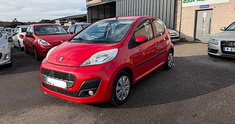 Rouge Occasion 2013 Peugeot 107 Access Citadine | 3 499 € - Image 1/4