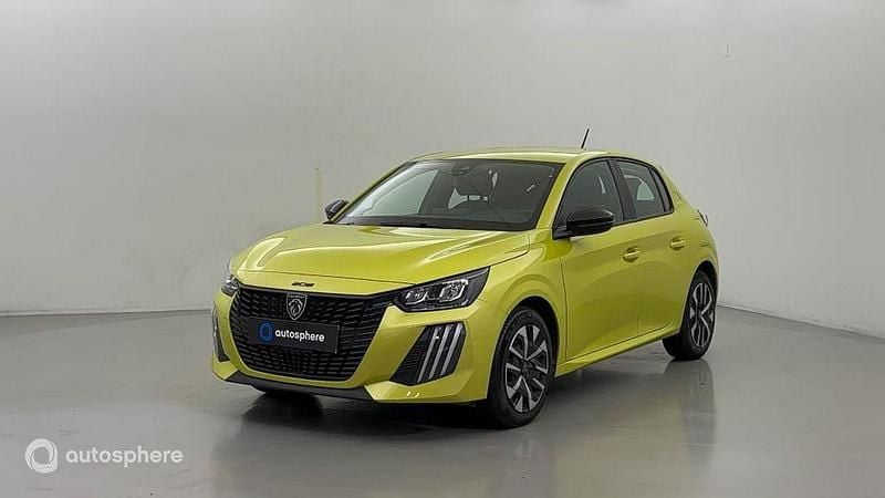Jaune Utilisé 2024 Peugeot 208 Active Citadine | 15 499 € (Prix juste) - Image 1/4
