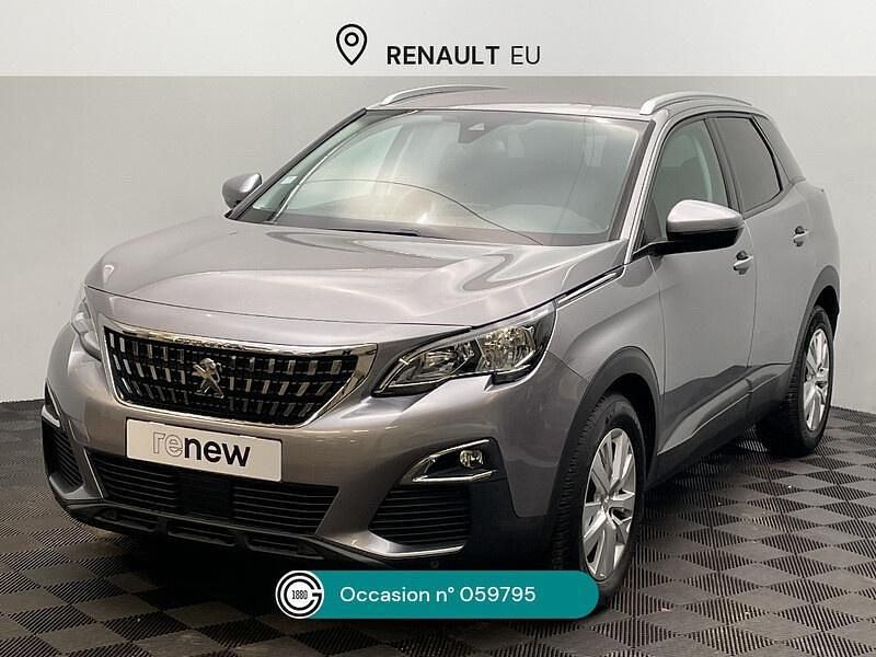 Gris Utilisé 2018 Peugeot 3008 Active SUV | 16 490 € (Bon prix) - Image 1/4