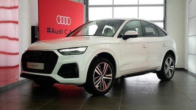 Blanc glacier métallisé Occasion 2024 Audi Q5 Sportback Design SUV | 80 000 € - Image 1/4