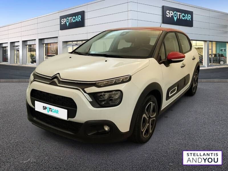 Blanc Occasion 2022 Citroën C3 PureTech Citadine | 11 888 € (Prix juste) - Image 1/4