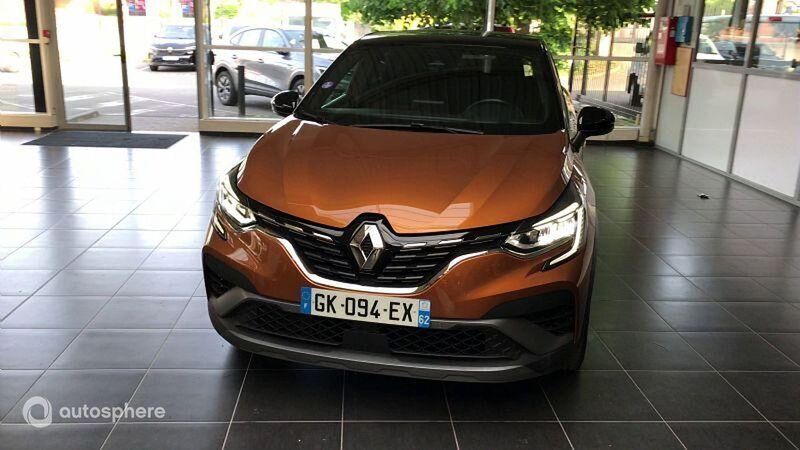 Orange Utilisé 2022 Renault Captur RS Line SUV | 23 299 € (Prix juste) - Image 1/4