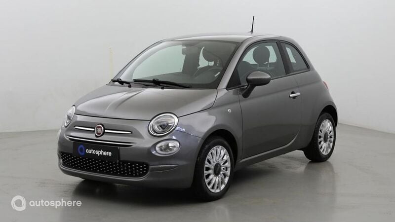 Gris Utilisé 2020 Fiat 500 Lounge Berline | 11 299 € (Prix juste) - Image 1/4