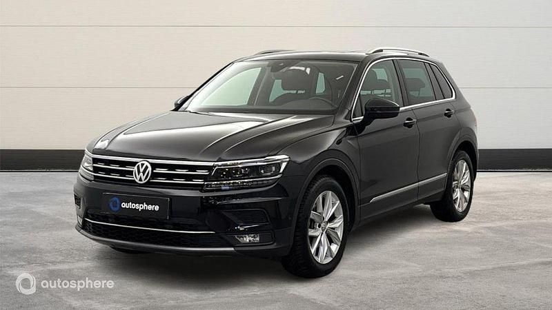 Noir Occasion 2019 VW Tiguan SUV | 23 499 € (Prix assez cher) - Image 1/4