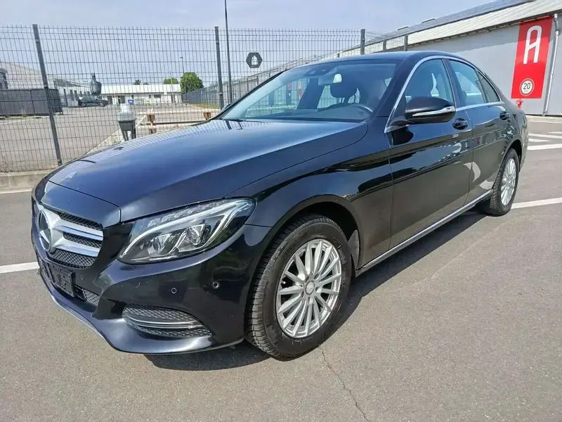 Noir Utilisé 2014 Mercedes C220 Berline | 10 800 € (Bon prix) - Image 1/4