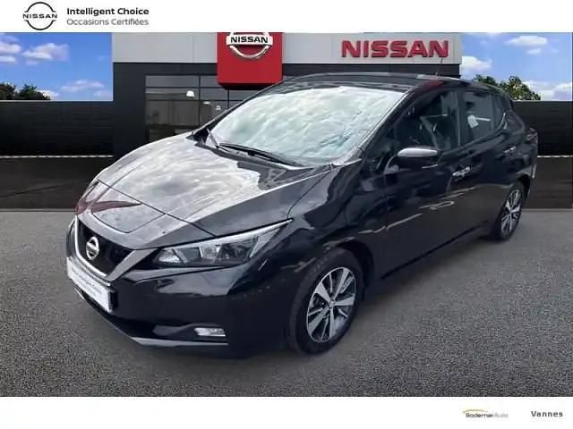 Noir metal Occasion 2021 Nissan Leaf Citadine | 14 490 € (Bon prix) - Image 1/4
