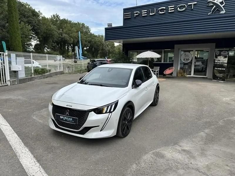 Blanc Utilisé 2021 Peugeot 208 GT Citadine | 15 950 € (Prix assez cher) - Image 1/4