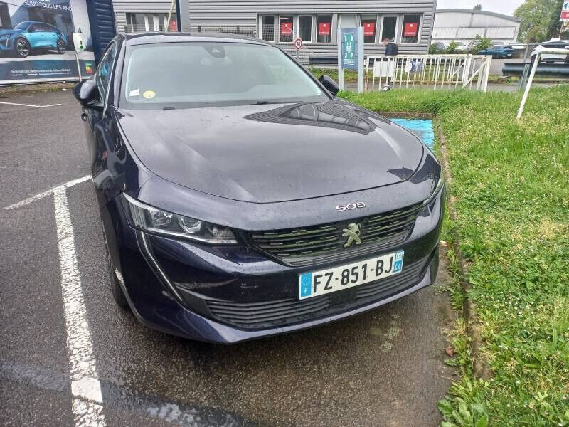 Bleu Utilisé 2021 Peugeot 508 Allure Berline | 21 990 € (Prix juste) - Image 1/4