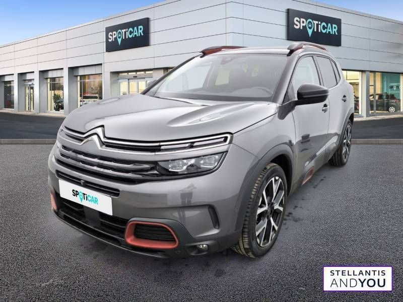 Gris Utilisé 2021 Citroën C5 Aircross Shine SUV | 23 290 € (Prix juste) - Image 1/3
