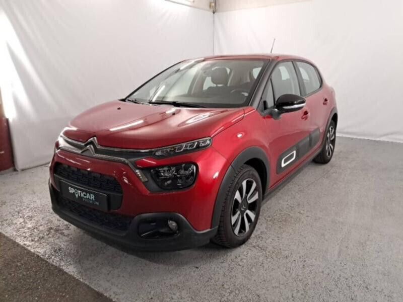 Rouge Utilisé 2021 Citroën C3 PureTech Citadine | 11 990 € (Prix juste) - Image 1/4
