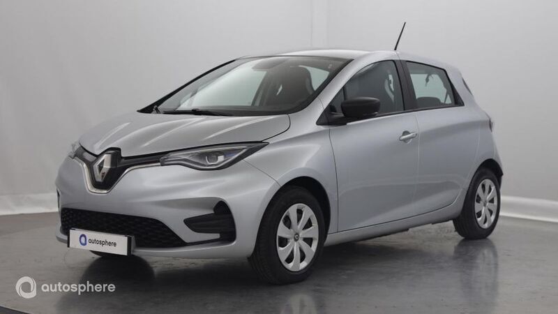 Gris highland Utilisé 2022 Renault Zoe Life Citadine | 13 499 € (Super prix) - Image 1/4