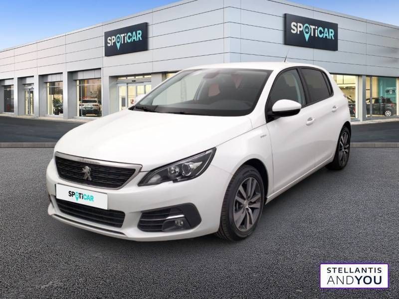 Blanc Utilisé 2020 Peugeot 308 Style Berline | 13 289 € (Super prix) - Image 1/3