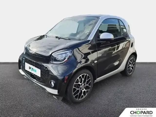Noir Occasion 2021 Smart ForTwo Electric Drive Coupé | 12 990 € (Prix juste) - Image 1/4