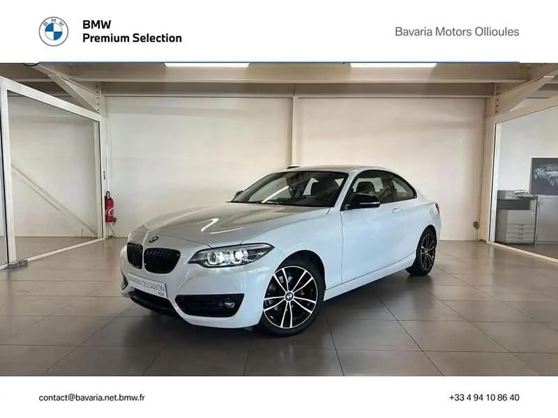 Blanc Utilisé 2019 BMW 218 Sport Line Coupé | 24 790 € (Bon prix) - Image 1/4