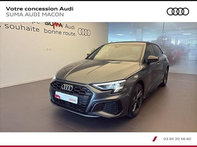 Gris daytona nacré Utilisé 2022 Audi A3 Sportback e-tron Competition Berline | 30 990 € (Prix juste) - Image 1/4