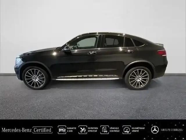 Occasion Mercedes GLC300 AMG line 2022 Noir obsidienne métallisé Coupé