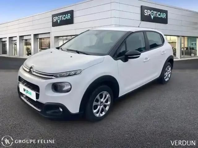 Blanc banquise (o) Occasion 2020 Citroën C3 Business Class Berline | 9 990 € (Prix assez cher) - Image 1/4