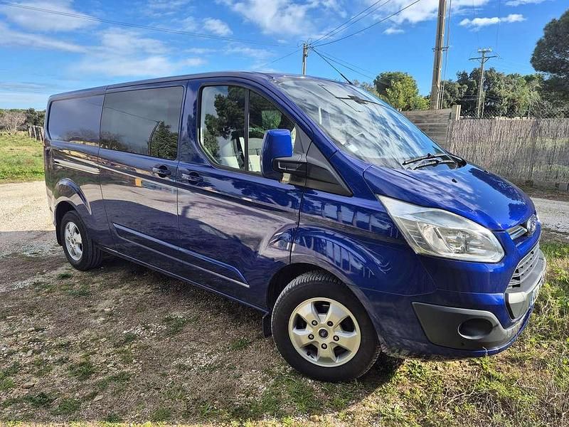 Occasion Ford Transit Custom Trend 155 ch (114 kW) 2015 Bleu Break