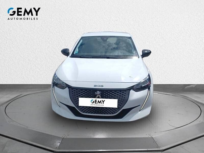 Occasion Peugeot e-208 Active 100 kW (136 ch) 2022 Blanc Citadine