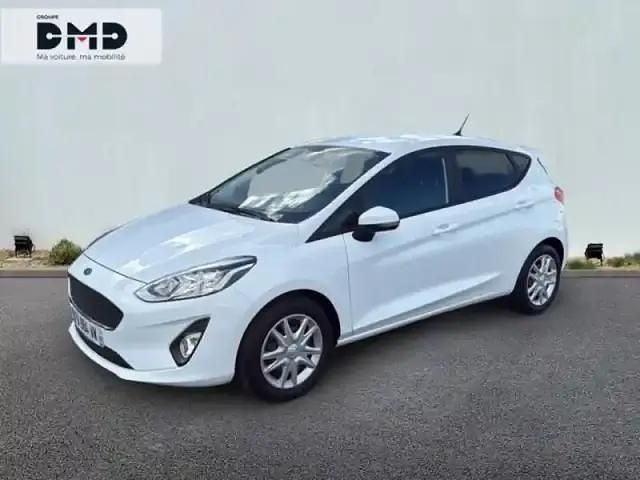 Blanc glacier Utilisé 2020 Ford Fiesta Cool & Connect Berline | 14 490 € - Image 1/4