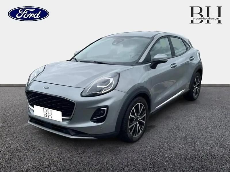 Gris Utilisé 2021 Ford Puma Titanium SUV | 14 380 € (Prix juste) - Image 1/4