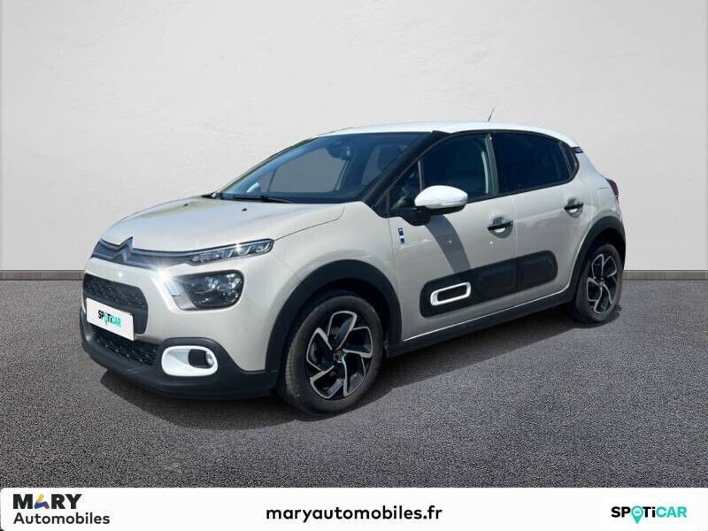 Beige Utilisé 2021 Citroën C3 PureTech Citadine | 13 990 € (Prix juste) - Image 1/4