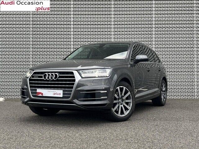 Gris samouraï métallisé Utilisé 2019 Audi Q7 Exclusive SUV | 47 900 € (Prix assez cher) - Image 1/4