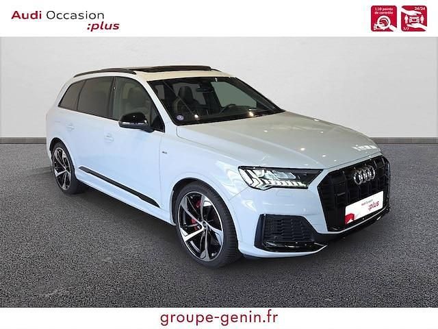 Occasion Audi Q7 Competition 340 ch (250 kW) 2023 Blanc glacier métallisé SUV