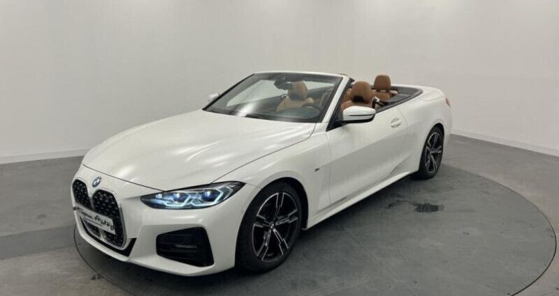 Blanc Utilisé 2021 BMW 420 M Sport Cabriolet | 42 900 € (Prix juste) - Image 1/4