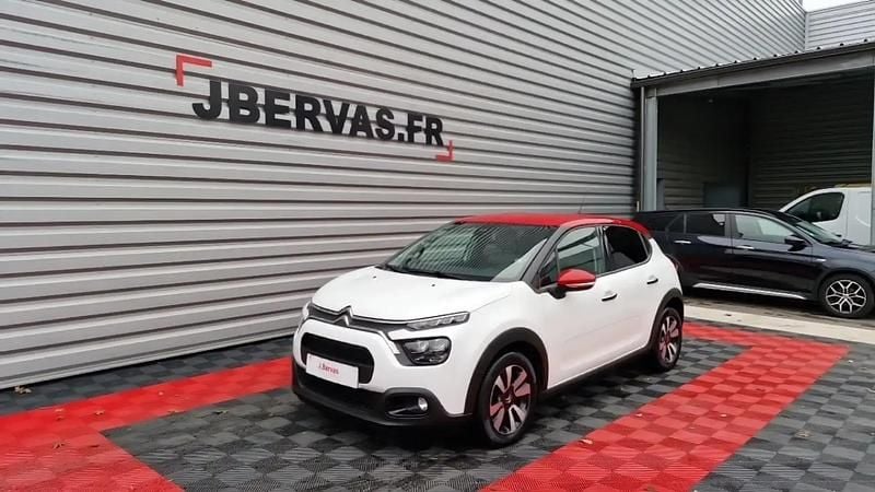 Blanc Occasion 2022 Citroën C3 PureTech Berline | 12 990 € (Bon prix) - Image 1/4