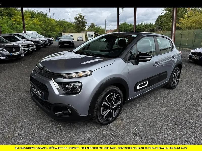 Gris Utilisé 2021 Citroën C3 Feel Citadine | 8 190 € (Super prix) - Image 1/4