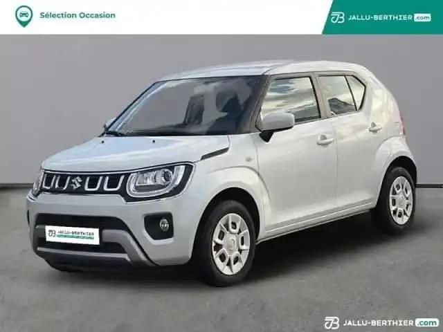 Pure white pearl métallisé Occasion 2021 Suzuki Ignis SUV | 10 490 € (Bon prix) - Image 1/4