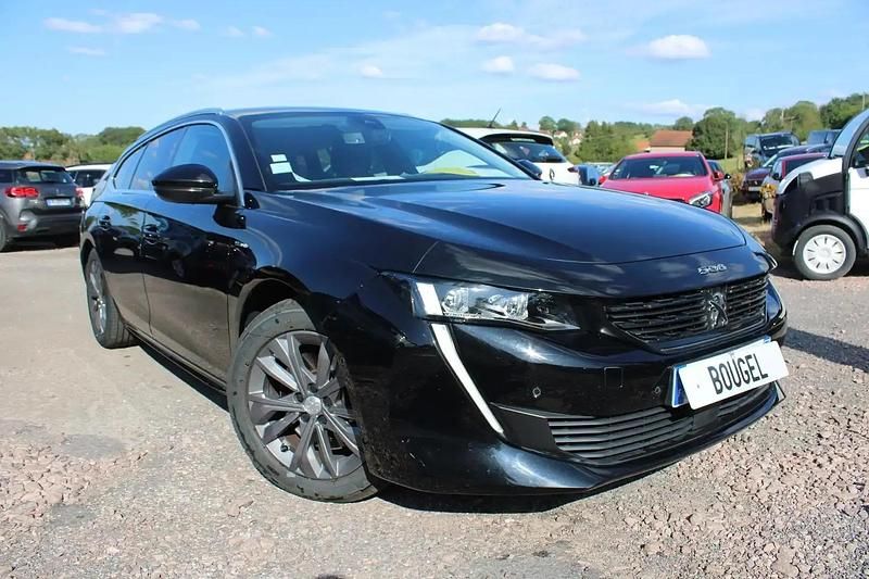 Noir Utilisé 2020 Peugeot 508 Allure Break | 19 990 € (Bon prix) - Image 1/4