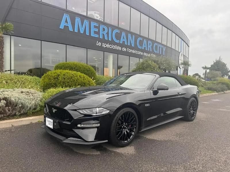 Noir Utilisé 2018 Ford Mustang GT Cabriolet | 56 900 € (Prix cher) - Image 1/4