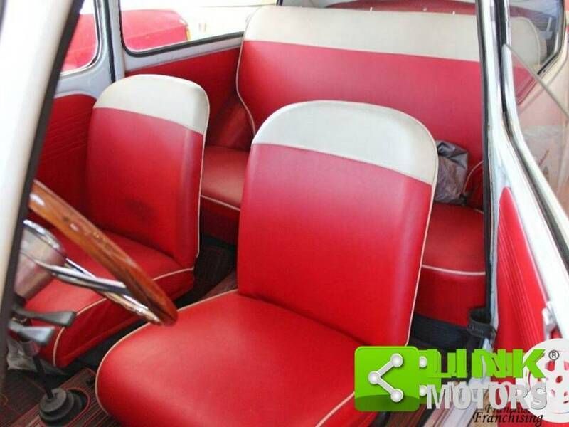 Occasion Fiat 850 Abarth 52 ch (38 kW) 1963 Blanc Berline