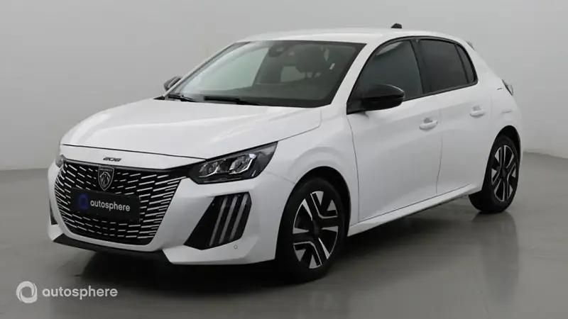 Blanc Utilisé 2024 Peugeot 208 Allure Citadine | 16 499 € (Prix juste) - Image 1/4