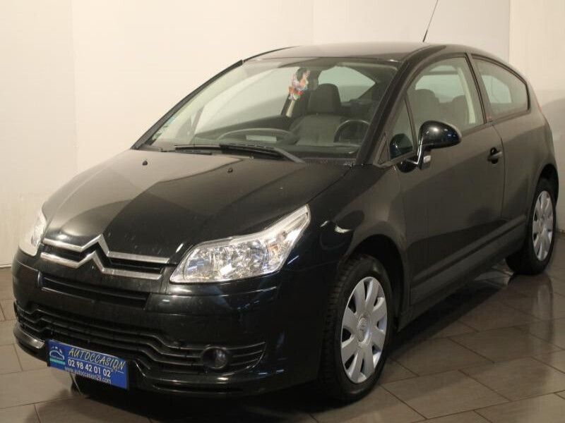 Noir Utilisé 2008 Citroën C4 Coupé | 4 990 € (Prix cher) - Image 1/4